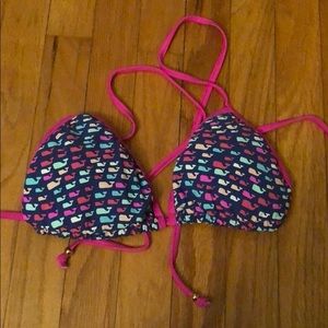 Vineyard vines string bathing suit top